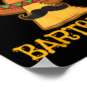 Poster Nacho Bartender Moyen Cinco De Mayo Fiesta (Coin)