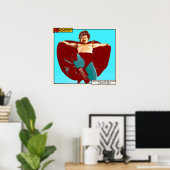 Poster Nacho Libre Je Veux Gagner (Bureau à domicile)