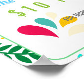 Poster nacho moyen collecte de fonds école PTO PTA carita (Coin)