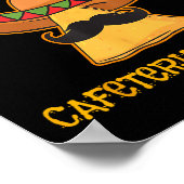 Poster Nacho Moyenne Cafétéria Travailleur Cinco De Mayo  (Coin)
