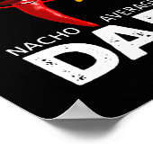 Poster Nacho Moyenne Mexicaine Papa Cinco de Mayo Père (Coin)