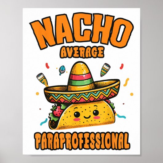 Poster Nacho Moyenne Paraprofessionnelle Cinco De Mayo Dr (Devant)