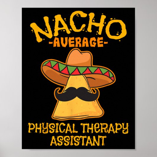 Poster Nacho Moyenne Physique Thérapie Istant Cinco De Ma (Devant)