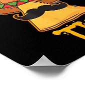 Poster Nacho Moyenne Tio Plat Mexicain Oncle Cinco De May (Coin)