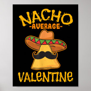 Poster Nacho Moyenne Valentine Couple Mexicain Valentin