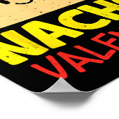 Poster Nacho Valentin Drôle de jour de la Saint-Valentin (Coin)
