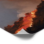 Poster Nächtlicher Ausbruch des Vesuvs (Coin)