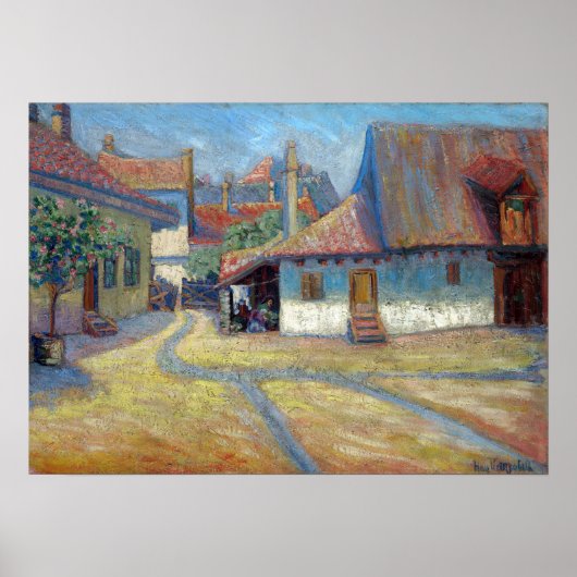 Poster Nadežda Petrović Banlieue de Belgrade (Devant)