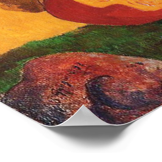 Poster 'Nafea Faa Ipoipo' - Paul Gauguin Imprimer (Coin)