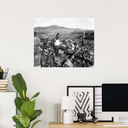 Poster Nagasaki (Bureau à domicile)