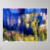 Poster nage de couleur (Devant)