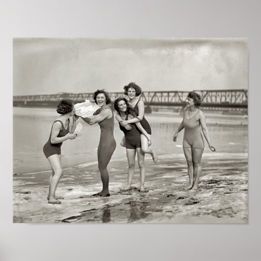 POSTER NAGE D'HIVER DE POTOMAC RIVER 1924 (Devant)