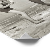 POSTER NAGE D'HIVER DE POTOMAC RIVER 1924 (Coin)