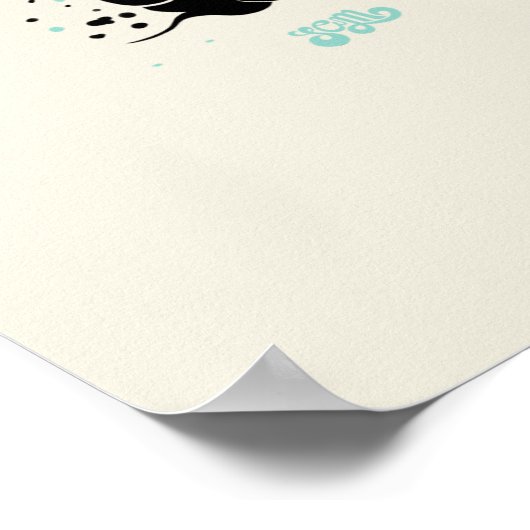 Poster Nage olympique (Coin)