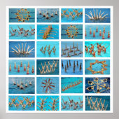 Poster nage synchronisée (Devant)