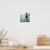 Poster Nage vintage (Cuisine)