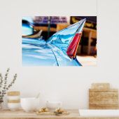 Poster Nageoire automobile des 50's (Cuisine)