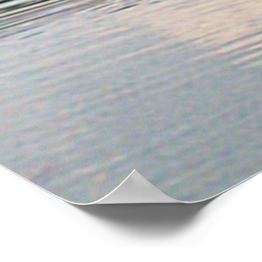 Poster Nager seul..... (Coin)