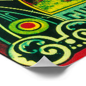 Poster Naha Bay Saumon Can Label Naha Bay, AK (Coin)