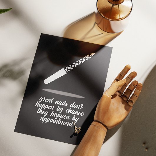 Poster Nail Care Motivation Print