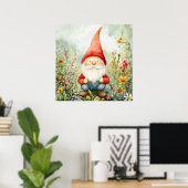 Poster Nain de jardin (Bureau à domicile)