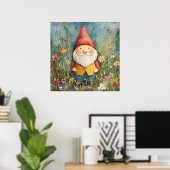 Poster Nain de jardin (Bureau à domicile)
