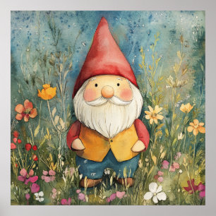 Poster Nain de jardin