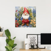 Poster Nain de jardin (Bureau à domicile)