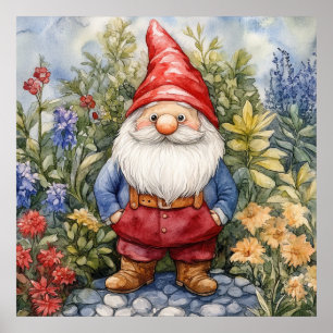 Poster Nain de jardin