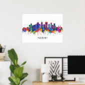 Poster Nairobi Kenya Skyline (Bureau à domicile)