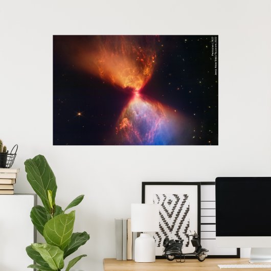 Poster Naissance de Star, James Webb Space Telescope 2022 (Bureau à domicile)