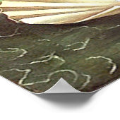 Poster Naissance de Vénus - Berger blanc allemand (Coin)