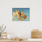 Poster Naissance de Vénus, détails des anges par Alexandr (Cuisine)