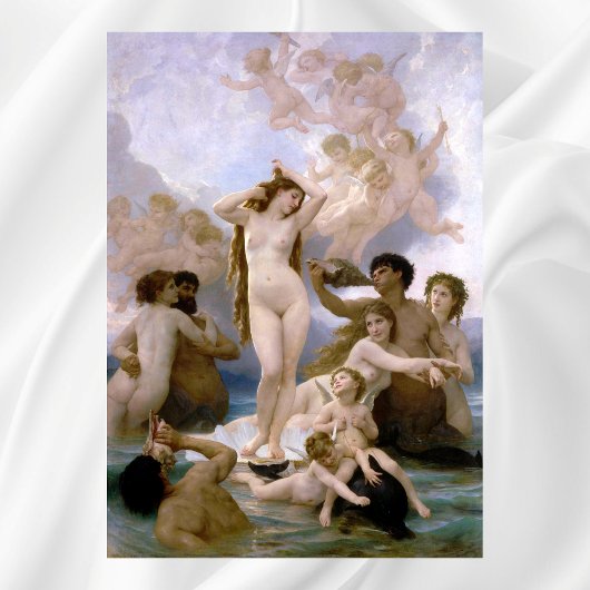 Poster Naissance de Vénus par William-Adolphe Bouguereau