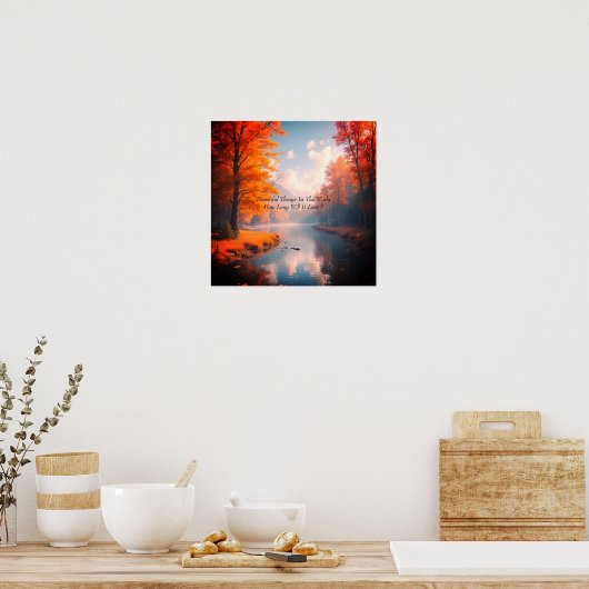 Poster najaar (Keuken)