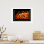 Poster-najaarsscène van de Herfst Poster (Keuken)