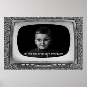 Poster N'ajustez pas votre téléviseur