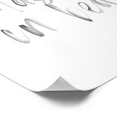 Poster Namastay En Aquarelle De Lit (Coin)