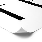 Poster Namaste black cat (Coin)