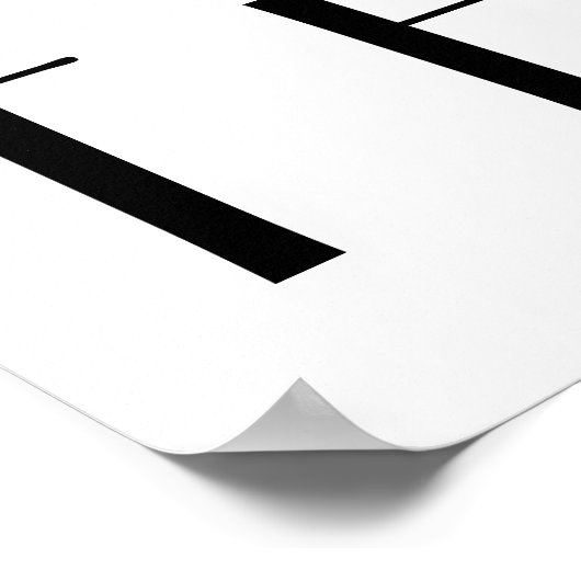 Poster Namaste black cat (Coin)