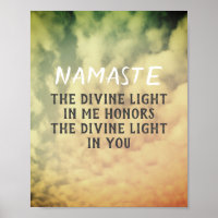 Namaste citation ciel et nuages