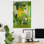 Poster Namaste Green Goddesses 24" x 36" (Bureau à domicile)