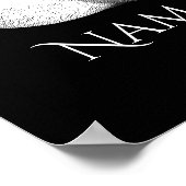 Poster Namaste Lotus Flower Yoga (Coin)