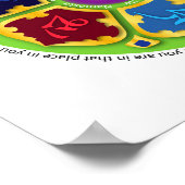 Poster Namaste Mandala - vert (Coin)