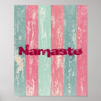 Namaste sur Grunge Stripes