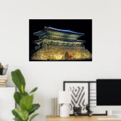 Poster Namdaemun Gate Séoul (Bureau à domicile)