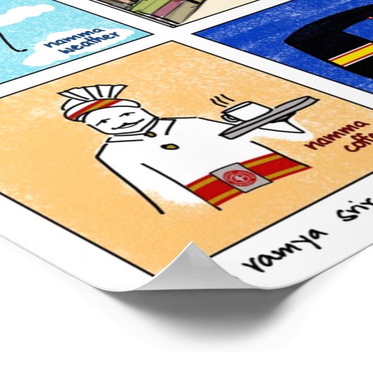 Poster Namma Bangalore (Coin)