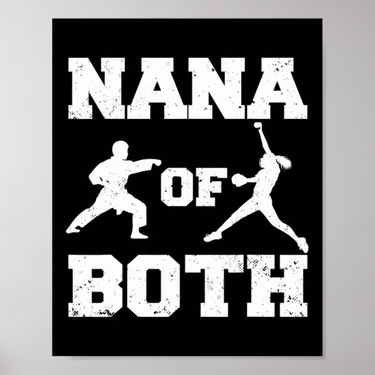 Poster Nana De Funny Softll Et Karate Nana (Devant)
