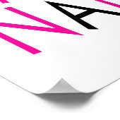 Poster Nana (rose) (Coin)