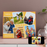 Poster Nana Vous êtes le meilleur 5 Collage photo grand-p<br><div class="desc">Poster joyeux NANA avec vos photos, noms et texte personnalisés. Ce collage photo personnalisé comprend 5 de vos photos préférées, encadrées de bordures blanches et dressées contre un arrière - plan jaune ensoleillé. Le modèle est configuré pour que vous puissiez ajouter vos photos ainsi que votre nom, qui est écrit...</div>